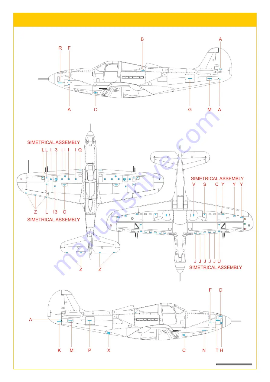 Eduard Weekend Airacobra P-400 Скачать руководство пользователя страница 7