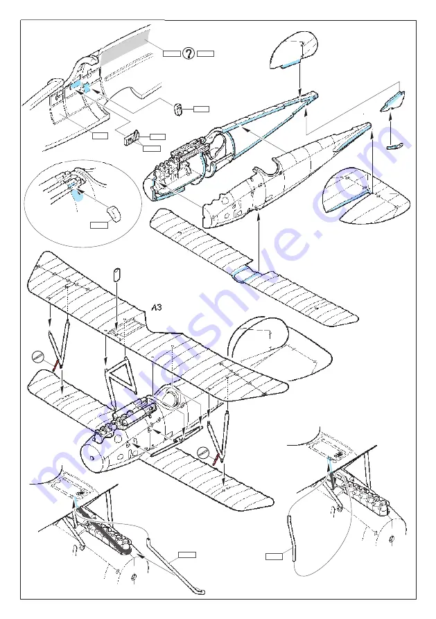 Eduard Weekend Albatros D.V Скачать руководство пользователя страница 3