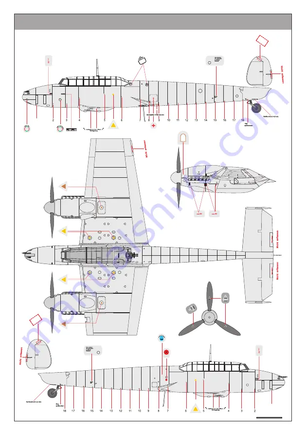 Eduard WEEKEND EDITION Bf 110G-2 Скачать руководство пользователя страница 15