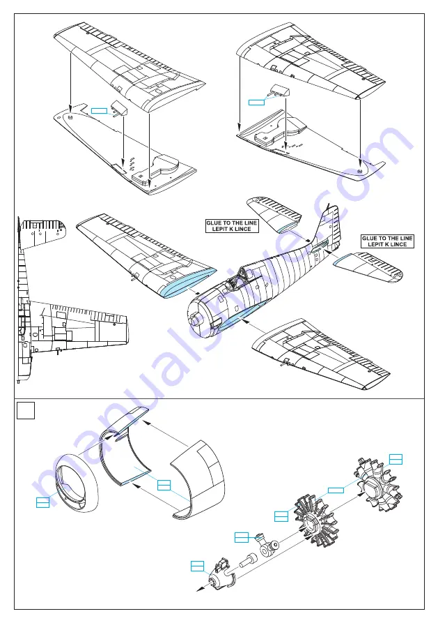 Eduard Weekend Edition F6F-3 Скачать руководство пользователя страница 3