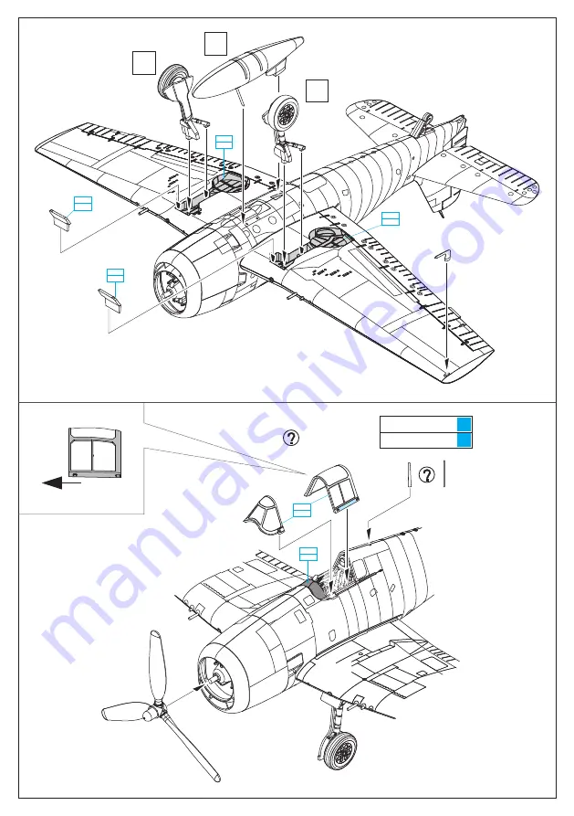 Eduard Weekend Edition F6F-3 Скачать руководство пользователя страница 5