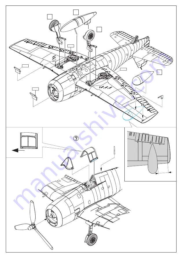 Eduard WEEKEND F6F-5 Nightfighter Скачать руководство пользователя страница 5