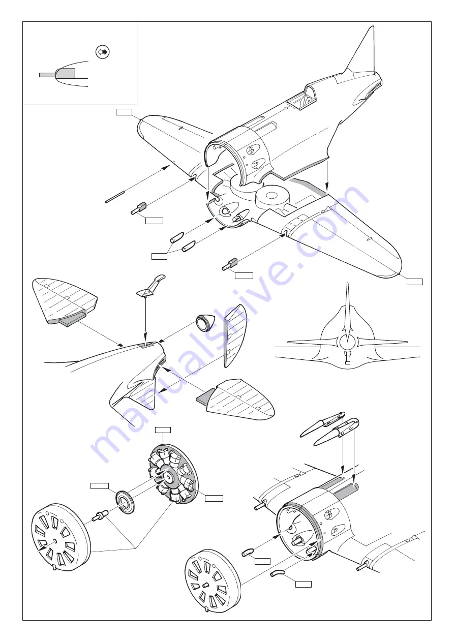 Eduard Weekend I-16 TYPE 10 Quick Start Manual Download Page 4