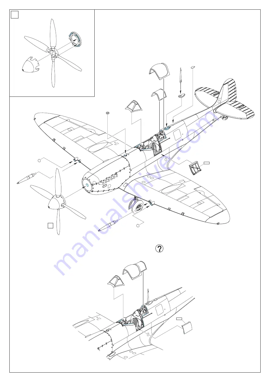 Eduard WEEKEND Spitfire Mk.IX early version Скачать руководство пользователя страница 11