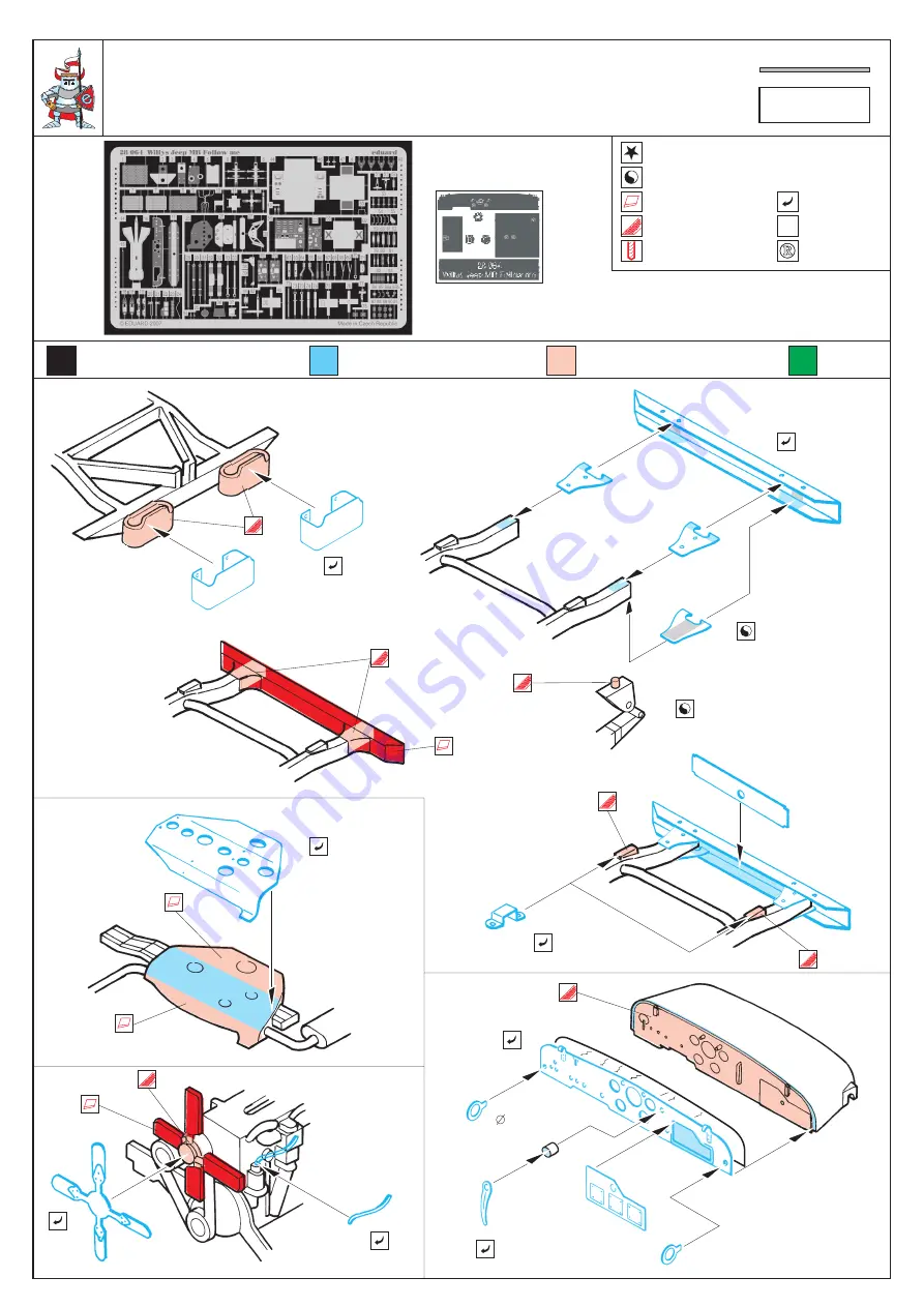 Eduard Wyllis Jeep MB Follow me Manual Download Page 1