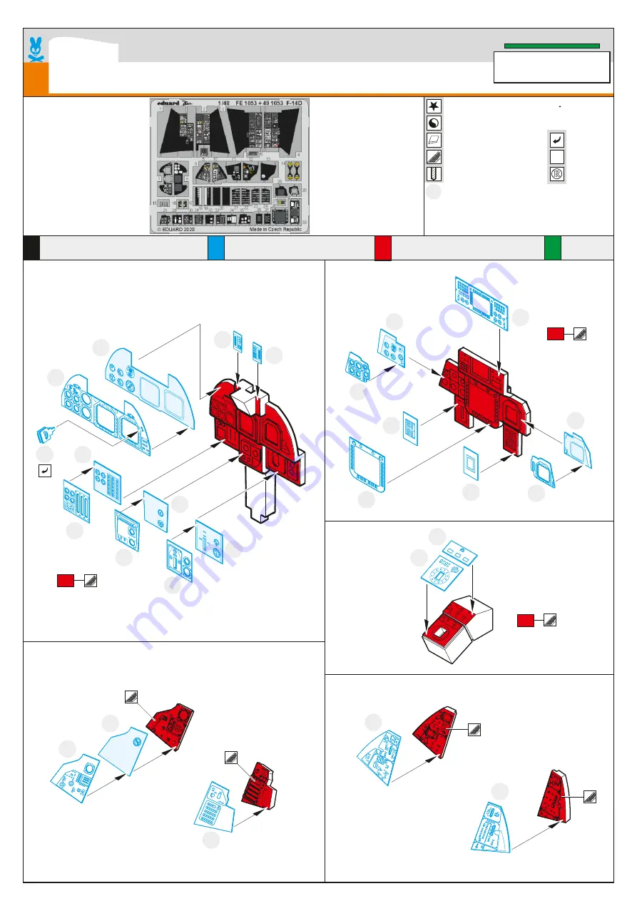 Eduard ZOOM FE 1053 Quick Start Manual Download Page 1