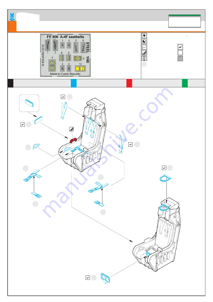 Eduard ZOOM FE 900 Quick Start Manual Download Page 1