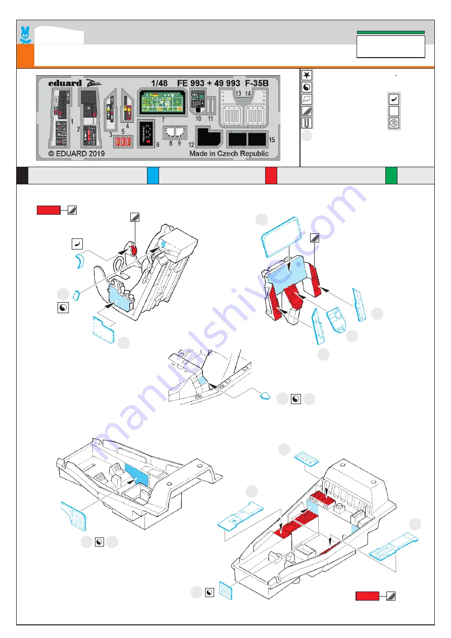 Eduard ZOOM FE 993 Manual Download Page 1