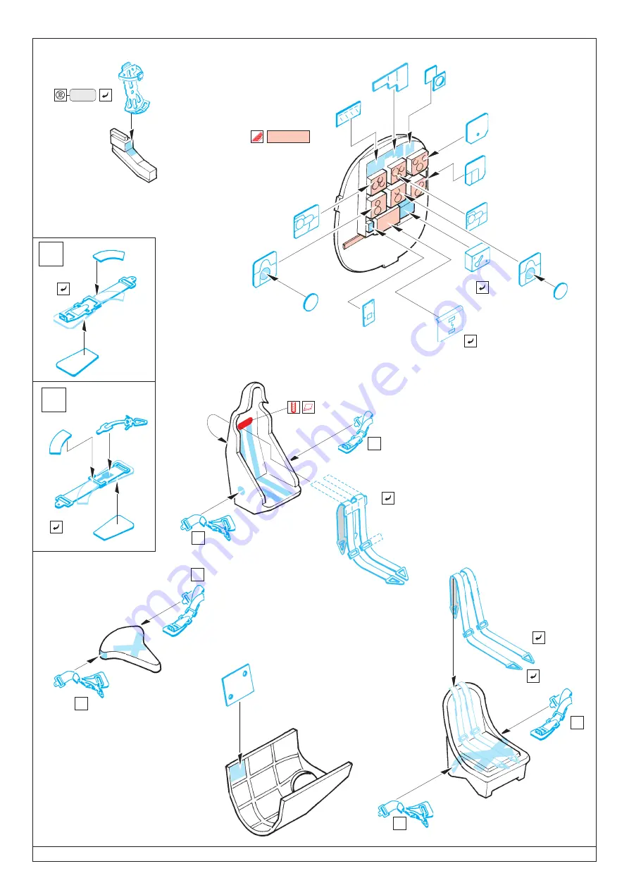 Eduard Zoom Ju 88C-6 interior self adhesive Скачать руководство пользователя страница 2