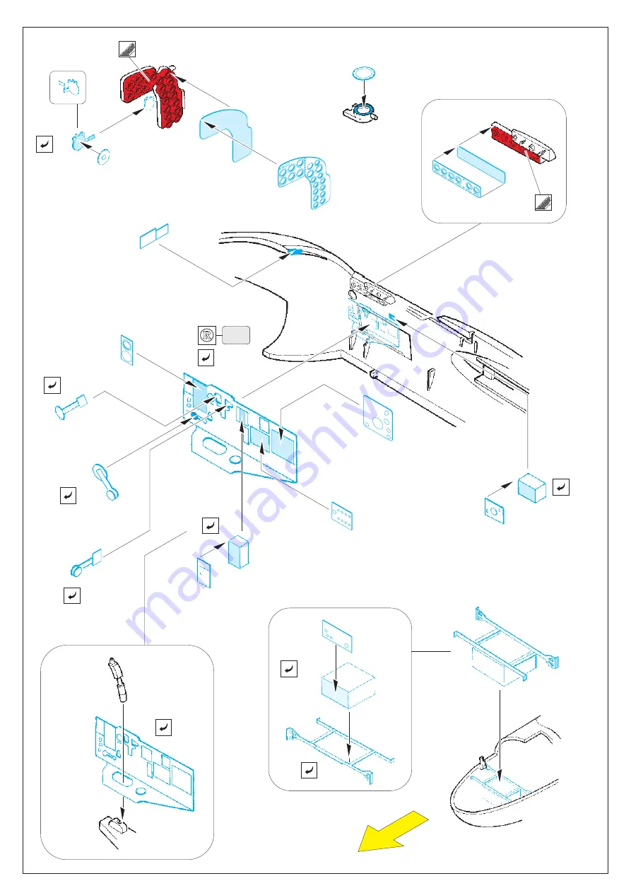 Eduard Zoom Tu-2T interior S.A. Manual Download Page 2