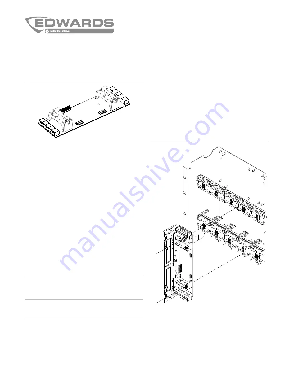 Edwards 3-IDC8/4 Installation Sheet Download Page 1