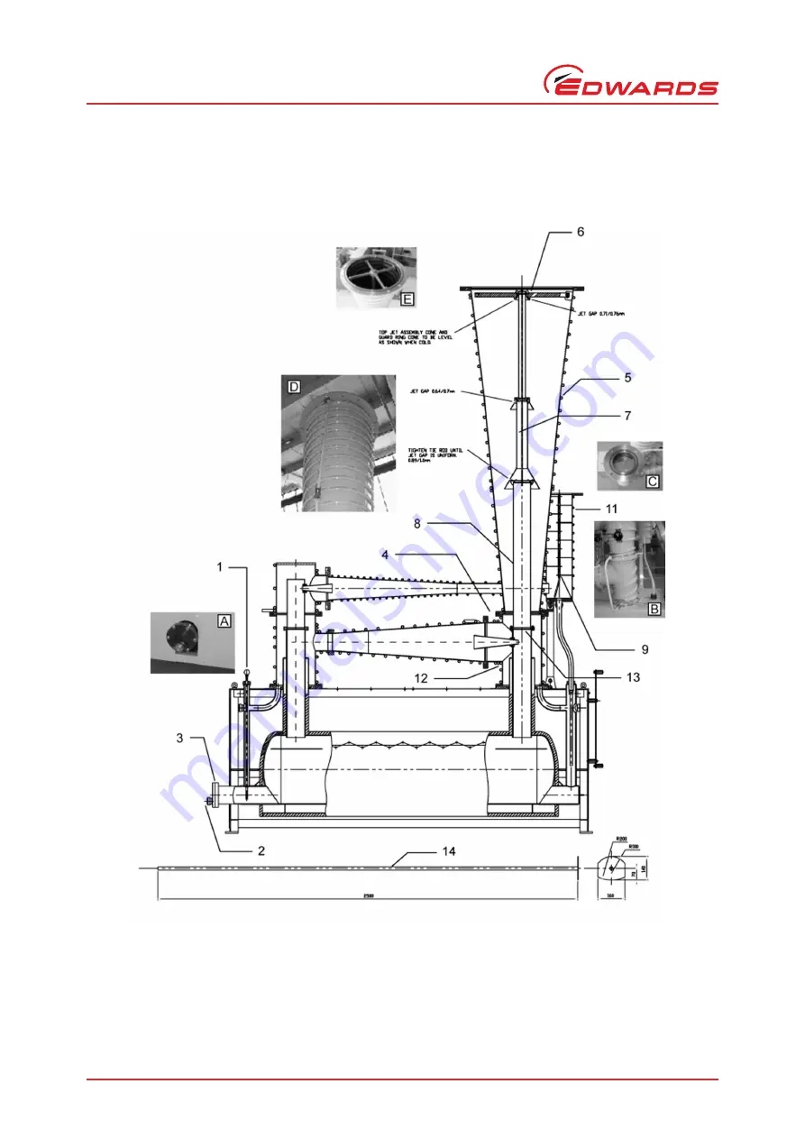 Edwards 30B5M Instruction Manual Download Page 50