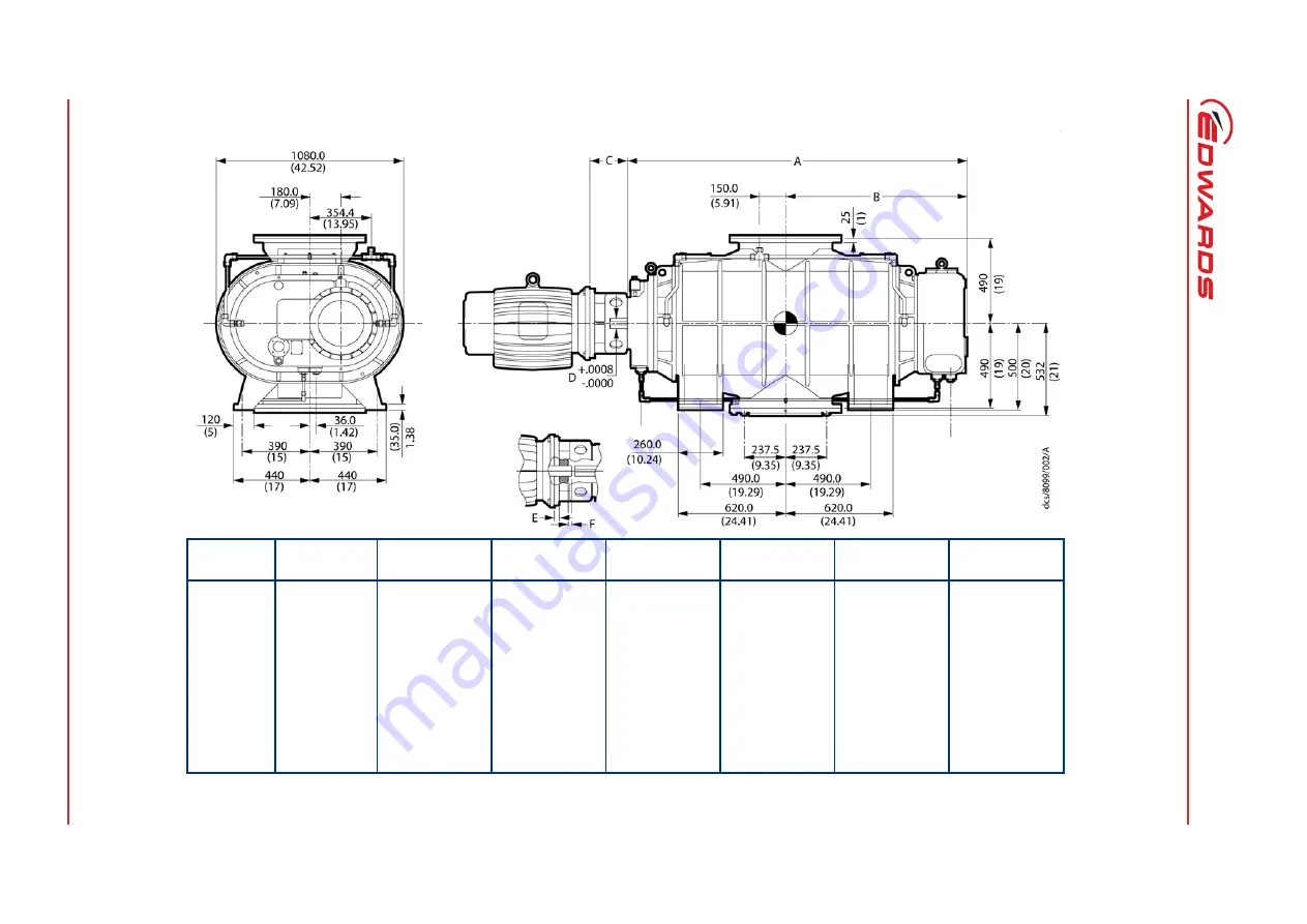 Edwards A313-01-985 Instruction Manual Download Page 17