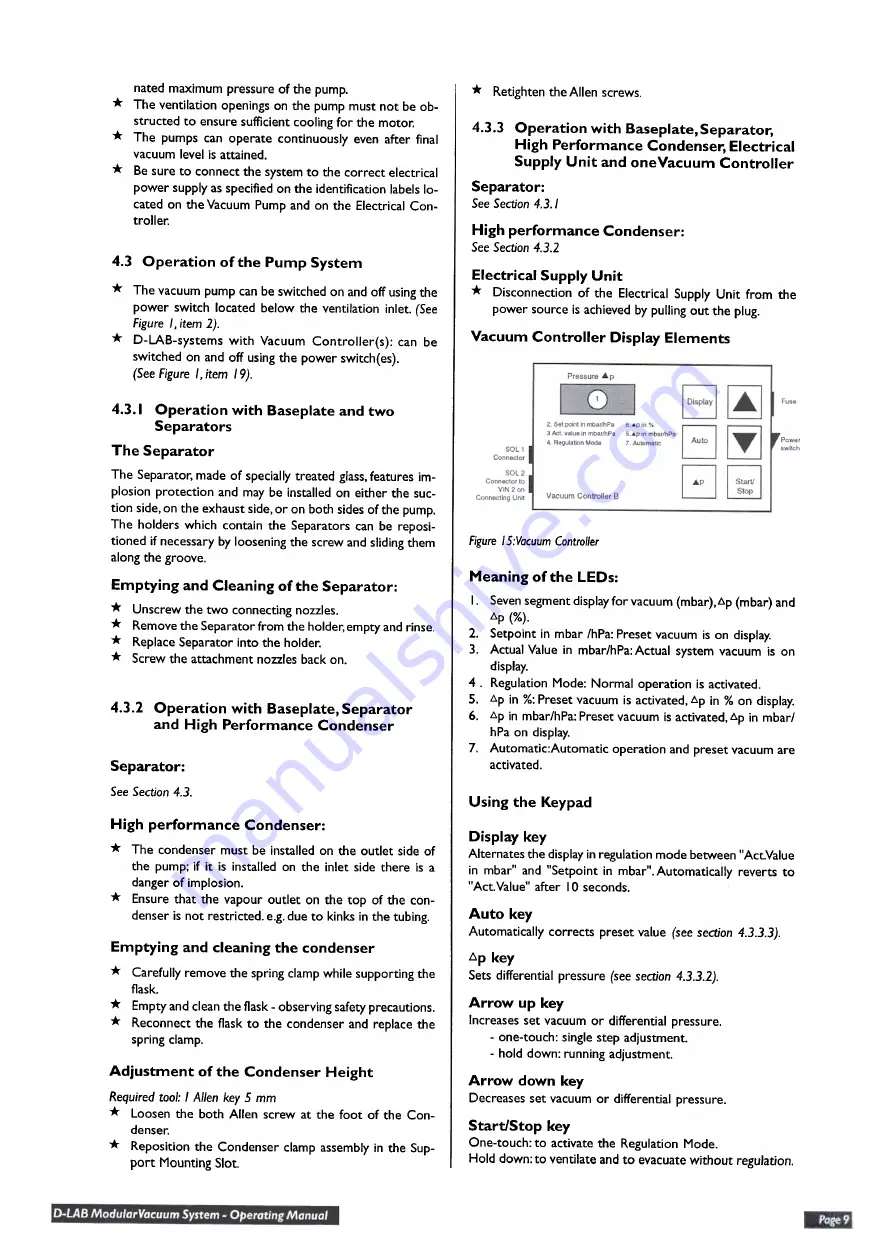 Edwards A480-15-933 Instruction Manual Download Page 10