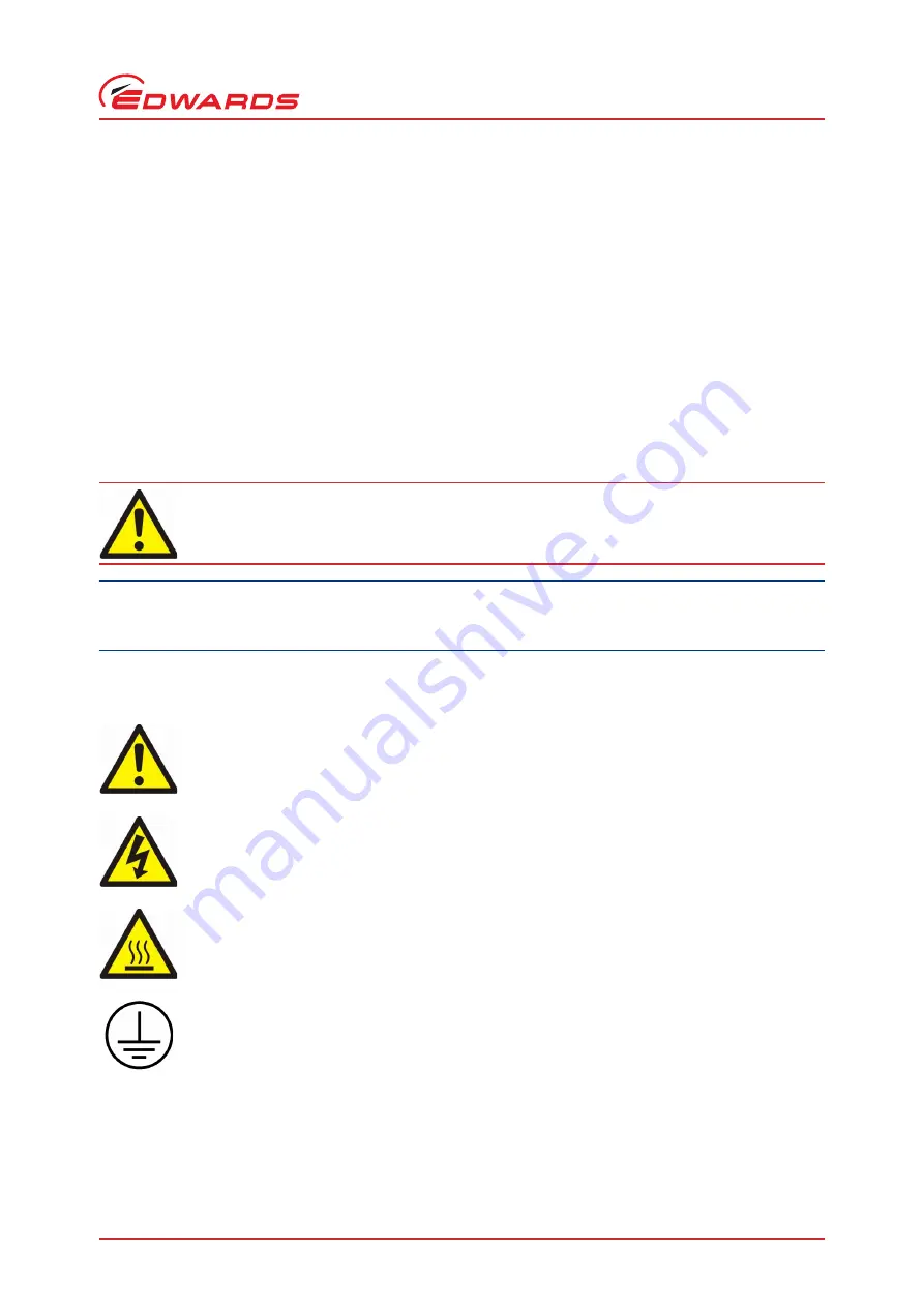 Edwards EXT255H Series Instruction Manual Download Page 7