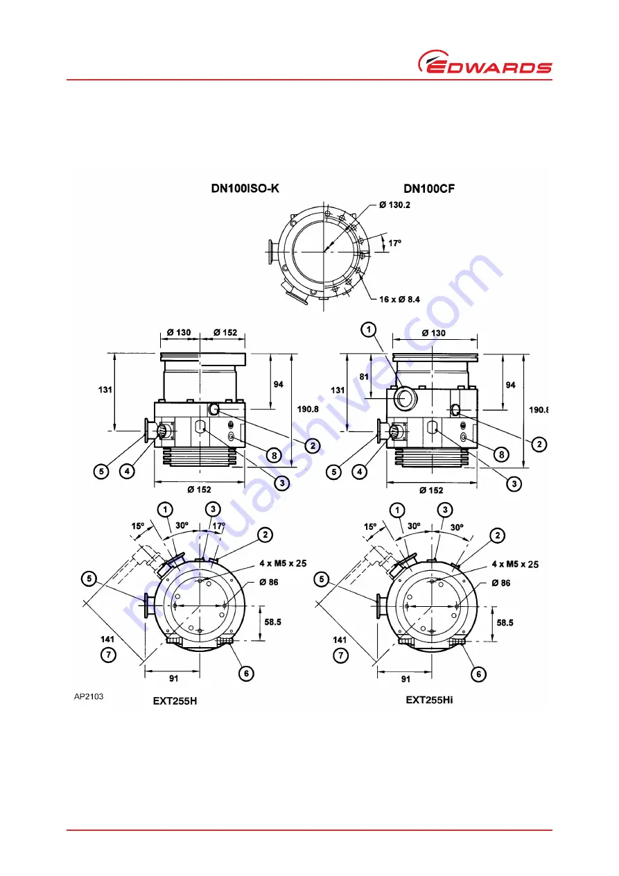 Edwards EXT255H Series Скачать руководство пользователя страница 14