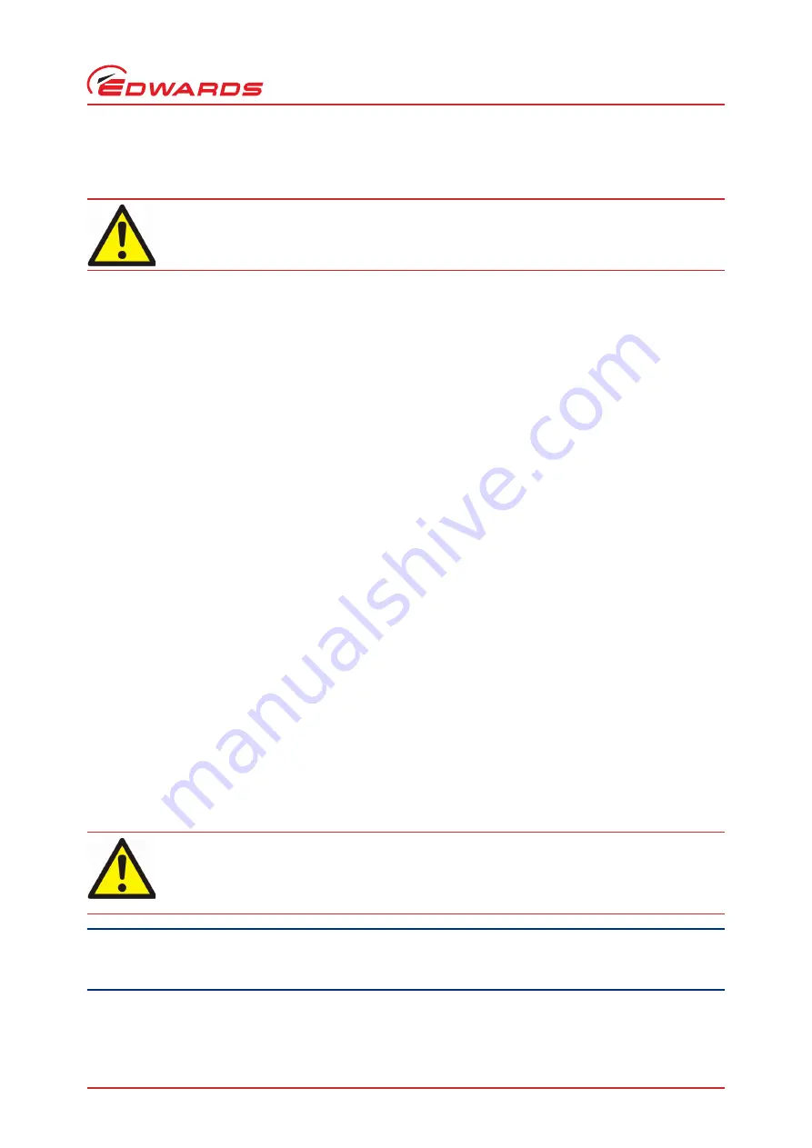 Edwards EXT255H Series Instruction Manual Download Page 33