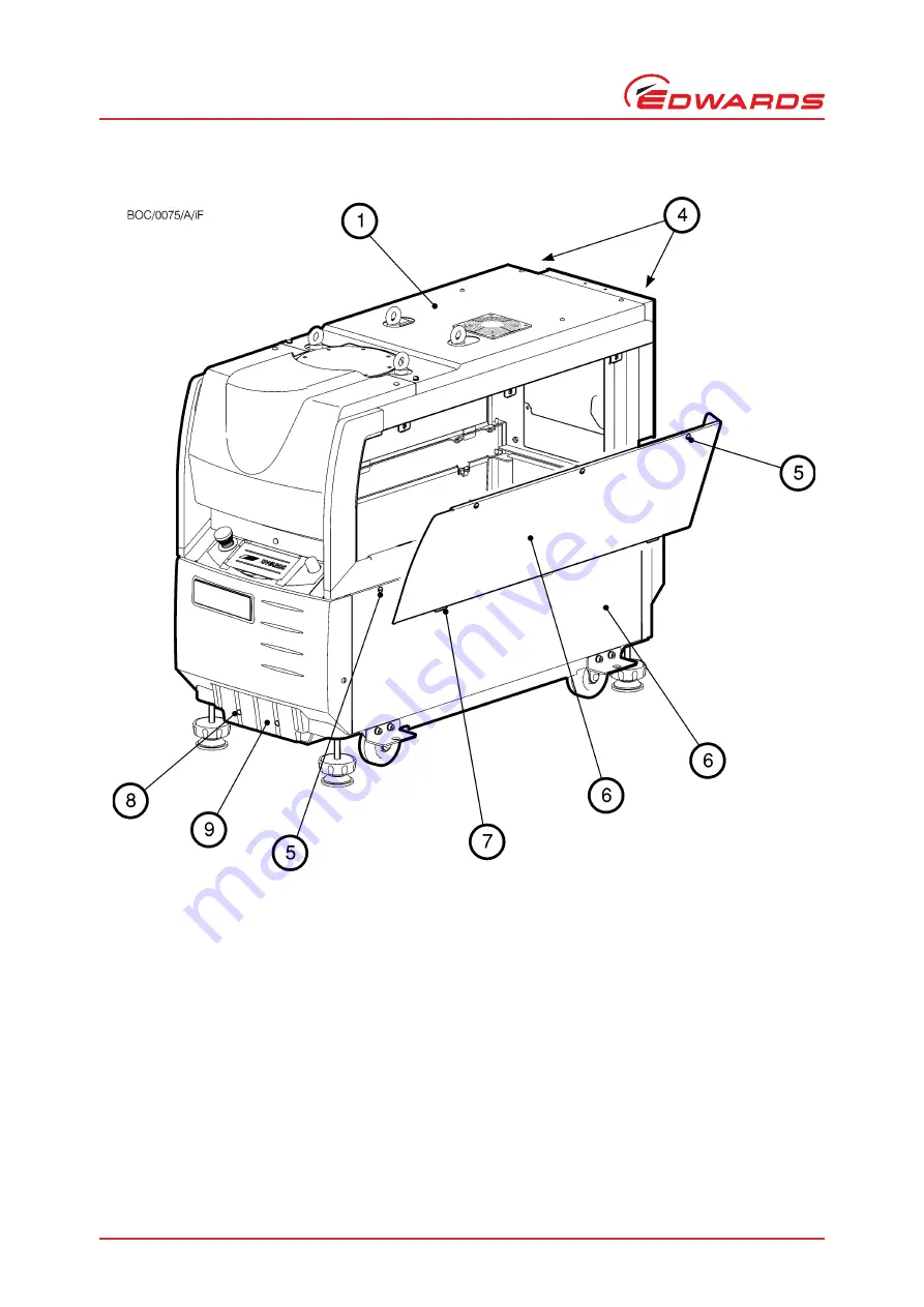 Edwards iF1800 Instruction Manual Download Page 46