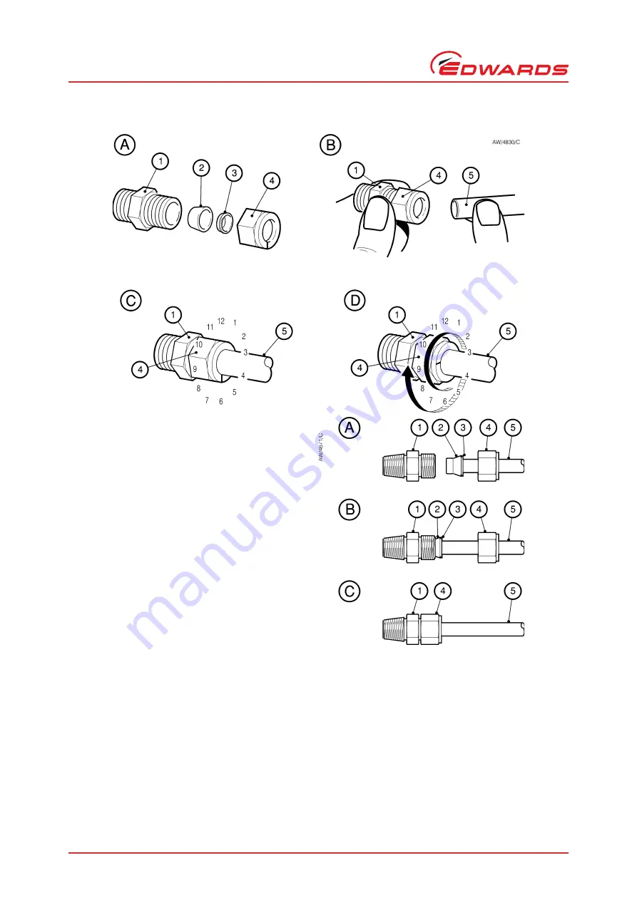 Edwards iF1800 Instruction Manual Download Page 102