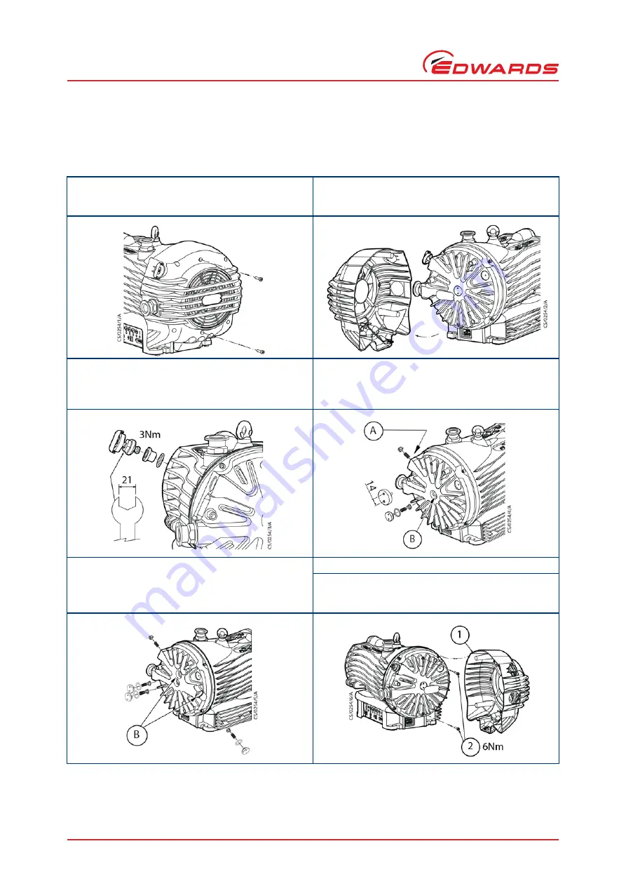 Edwards nXDS Series Instruction Manual Download Page 28