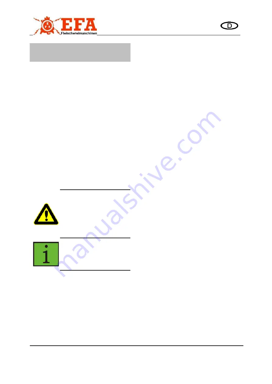 EFA SB295E Translation Of The Original Operating Instructions Download Page 4