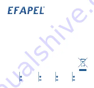 Efapel 21235 Manual Download Page 1