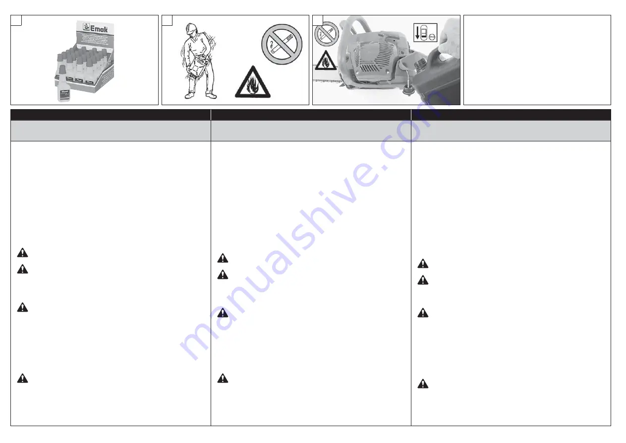 Efco MT 7200 Owner'S Manual Download Page 17