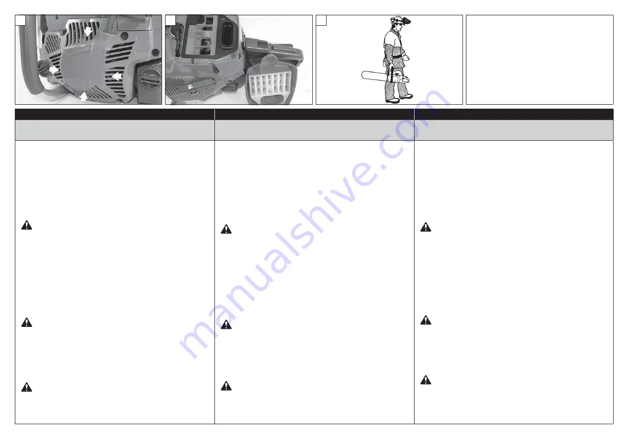 Efco MT 7200 Owner'S Manual Download Page 38