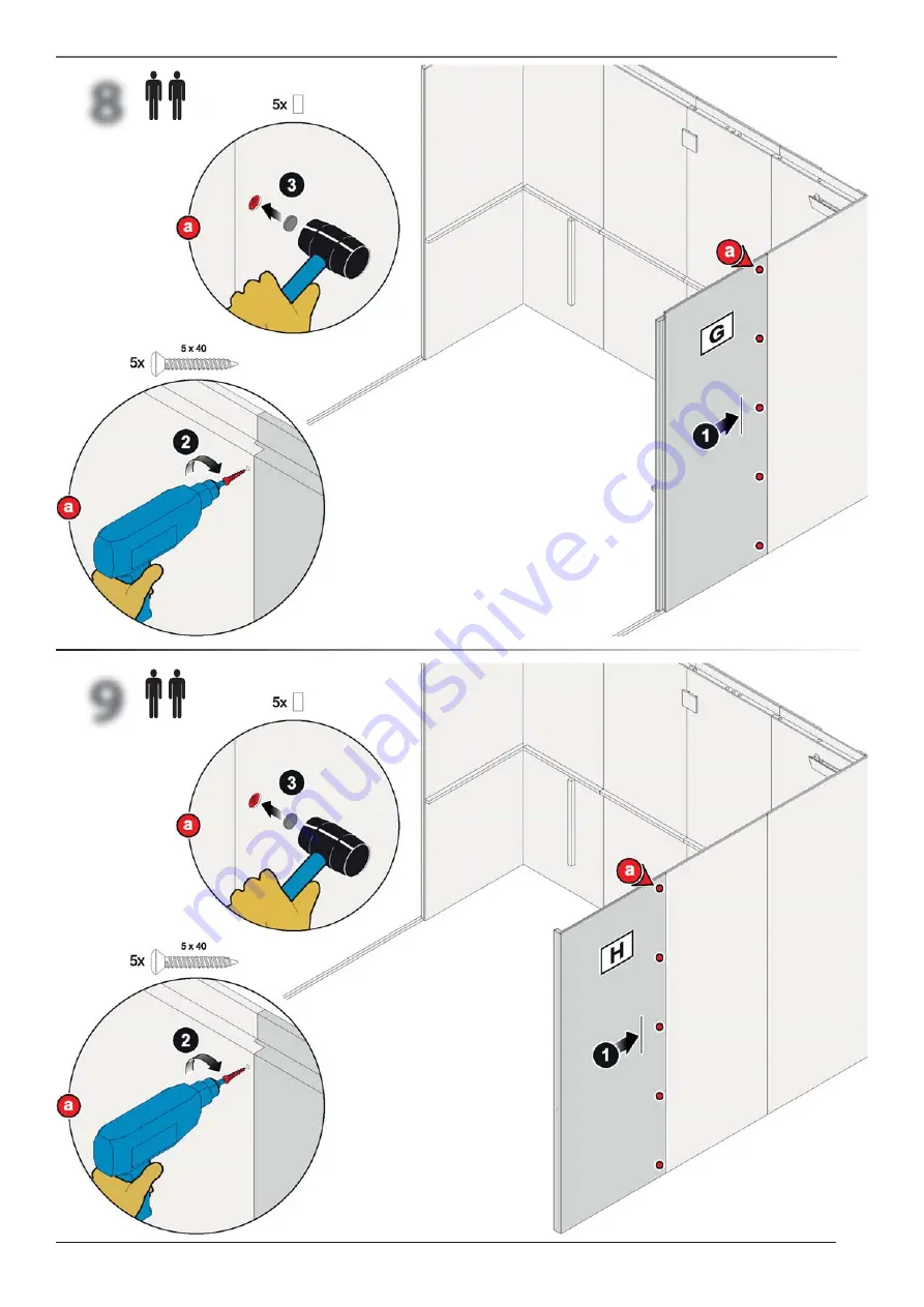 effegibi AIR 120 Assembly Manual Download Page 22