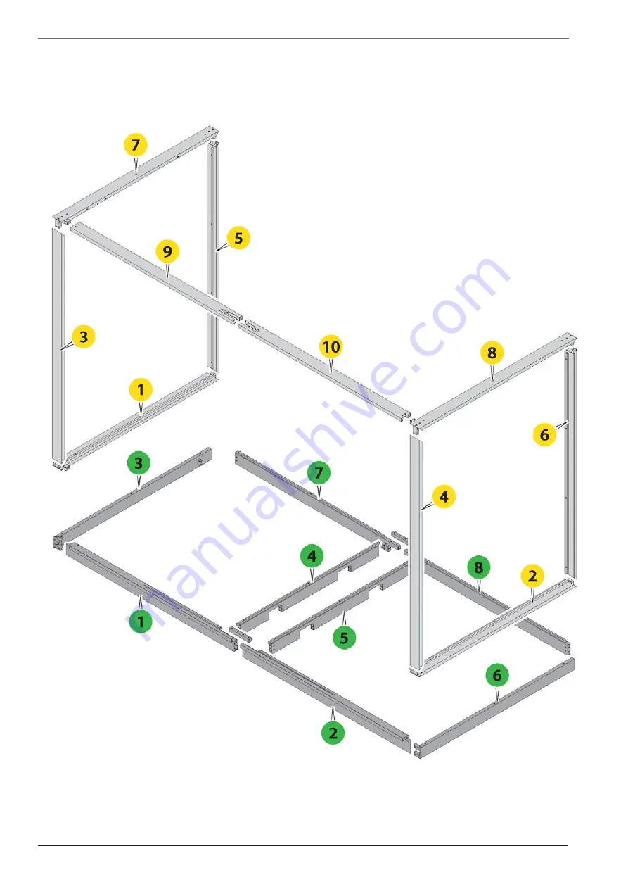 effegibi S+H Twin Assembly Manual Download Page 22