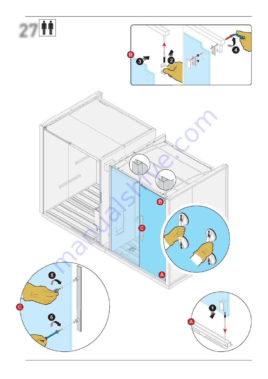 effegibi S+H Twin Assembly Manual Download Page 43