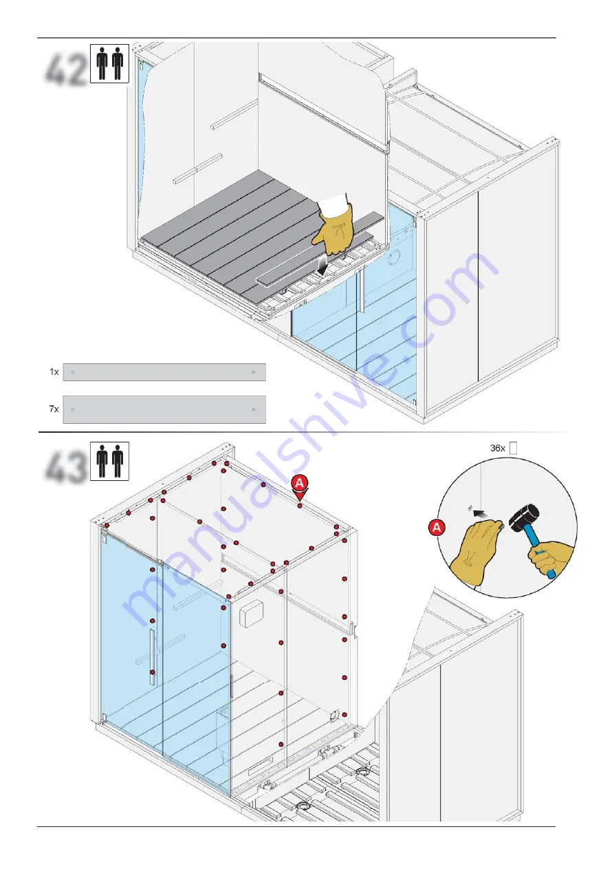 effegibi S+H Twin Assembly Manual Download Page 56