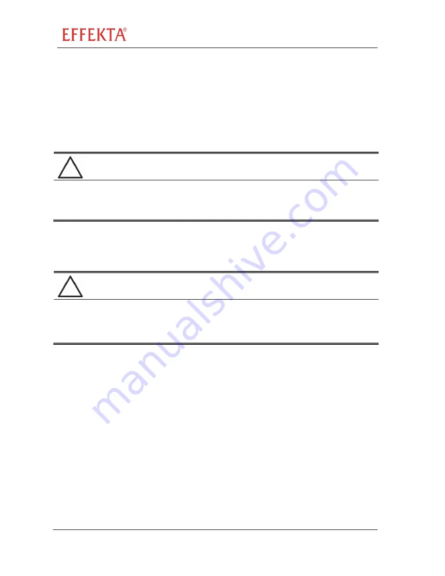 Effekta PEGASUS II 10 KVA Operating Manual Download Page 22