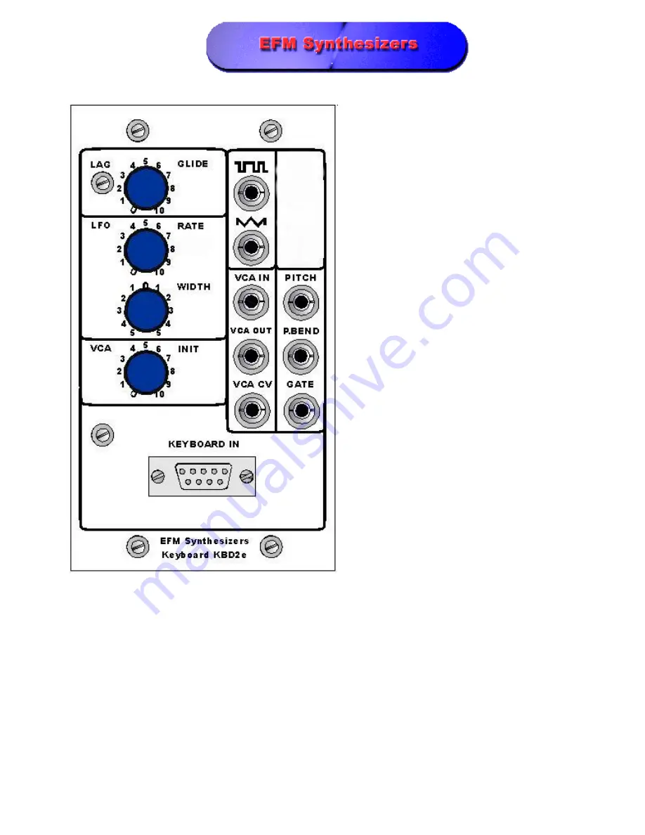 EFM KBD 2e Скачать руководство пользователя страница 1