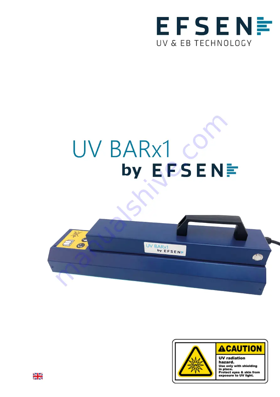 EFSEN UV BARx1 Скачать руководство пользователя страница 1