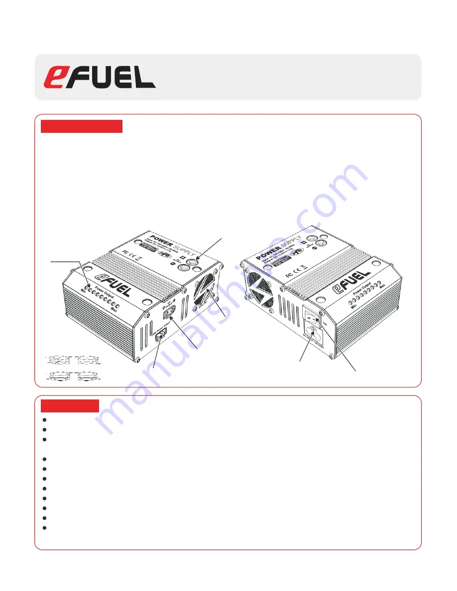 eFUEL SK-200017 Скачать руководство пользователя страница 1