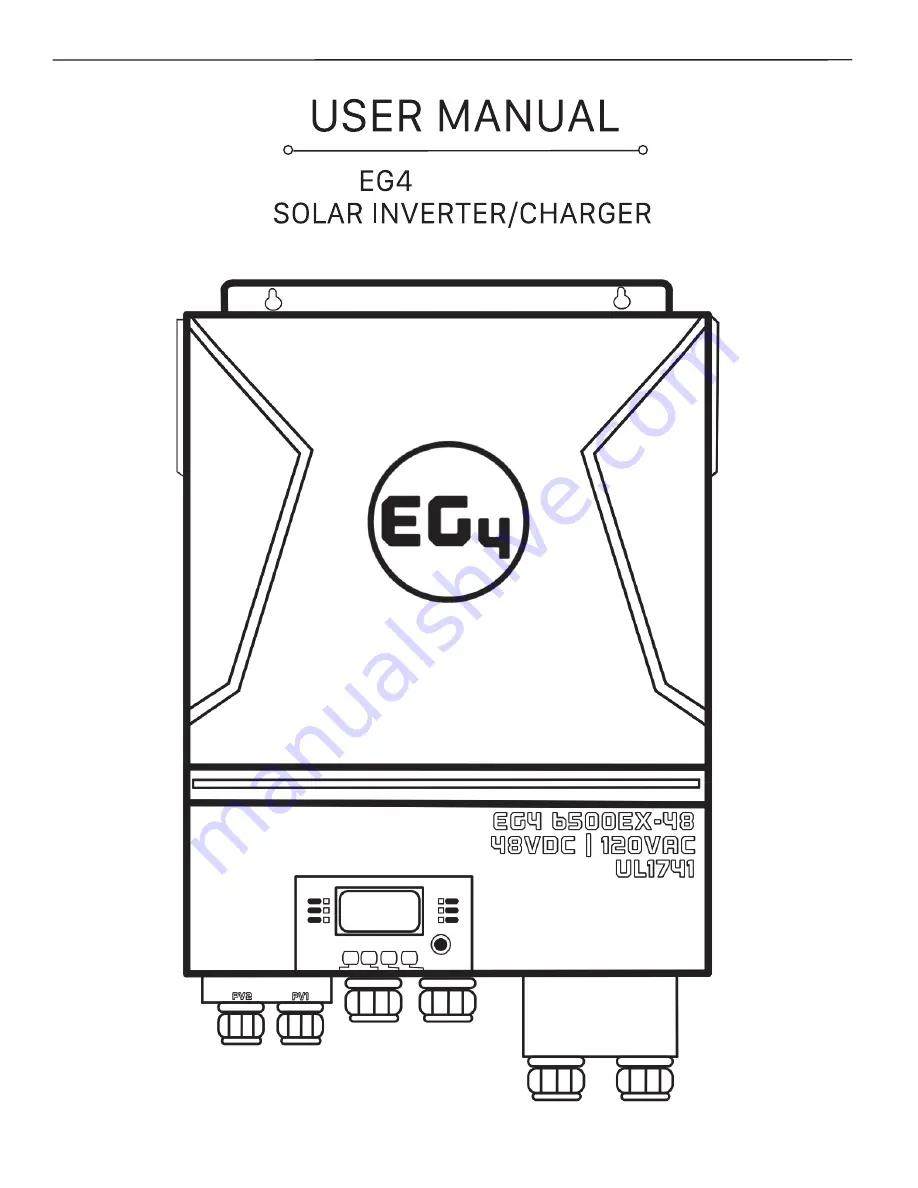 EG4 6500 EX-48 User Manual Download Page 1