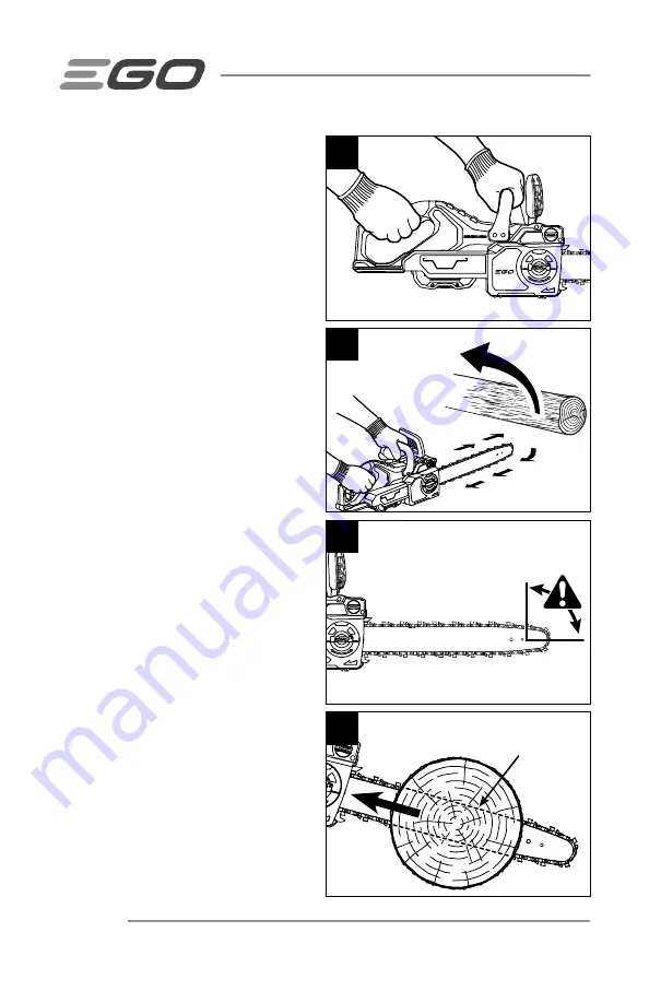 Ego Power+ CS1610 Operator'S Manual Download Page 120