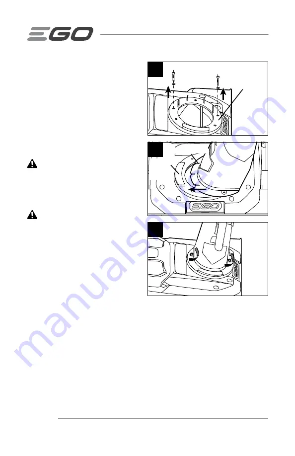 Ego Power+ SNT2110 Operator'S Manual Download Page 16