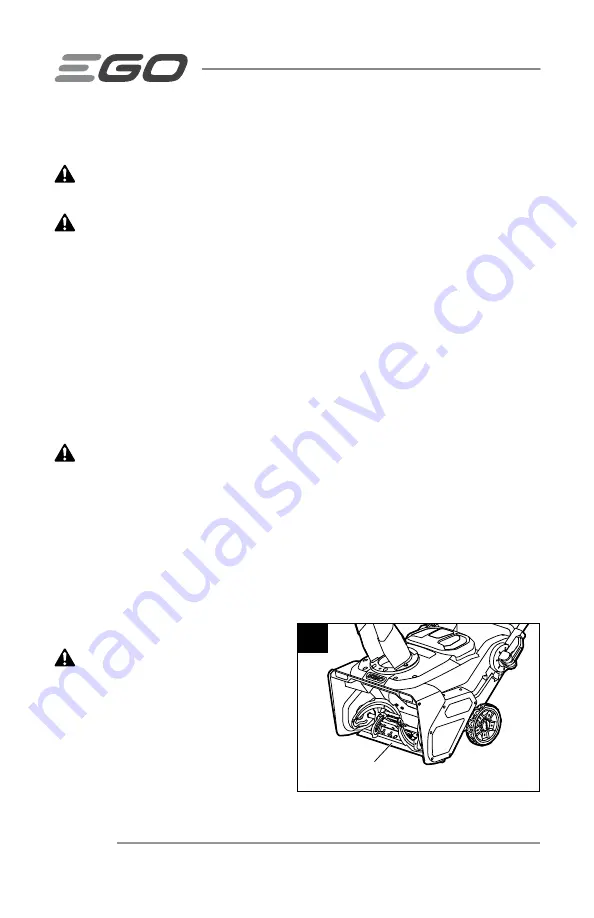 Ego Power+ SNT2110 Operator'S Manual Download Page 26