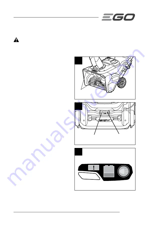 Ego Power+ SNT2110 Operator'S Manual Download Page 95