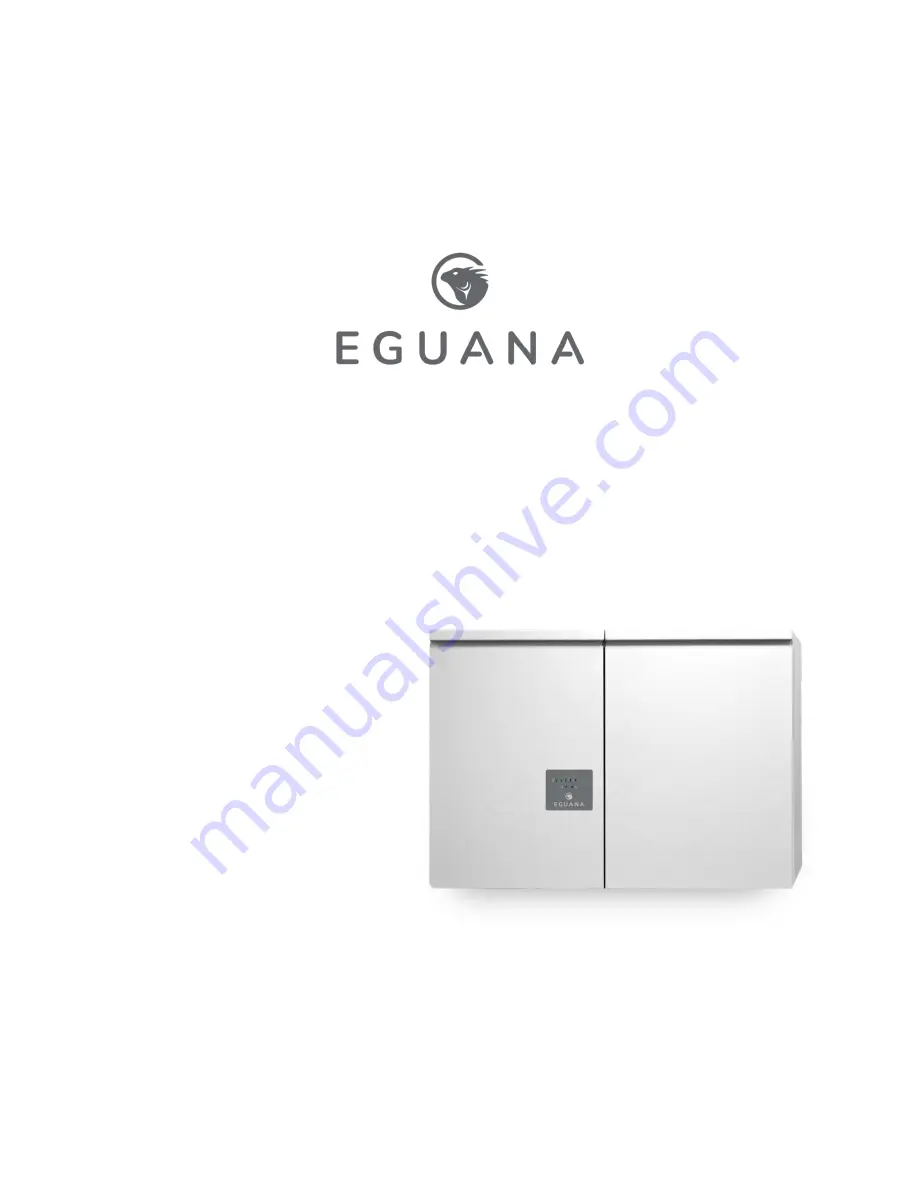 Eguana Evolve 0513 ESS Owner'S Manual Download Page 1