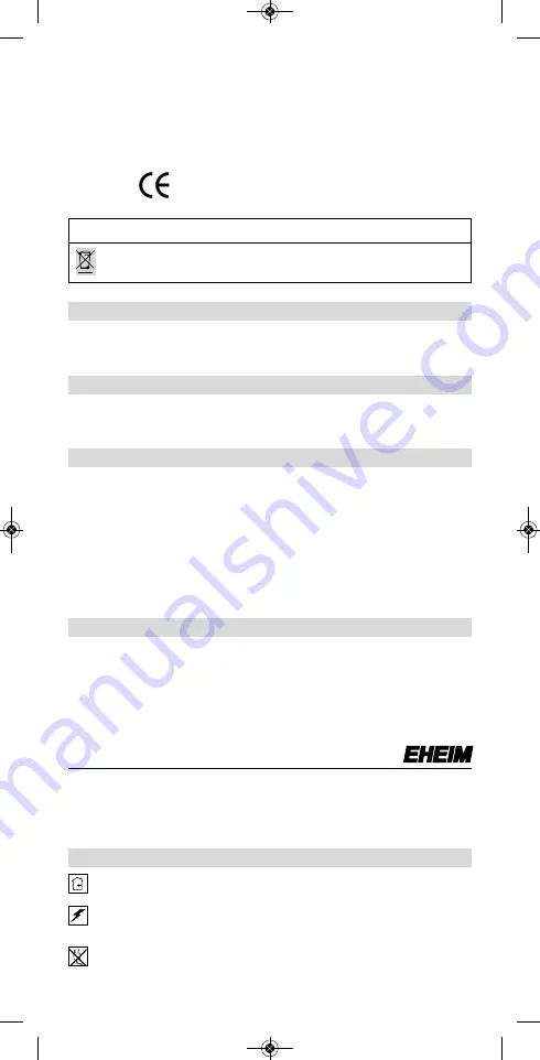 EHEIM 1005 21 Instructions Manual Download Page 9