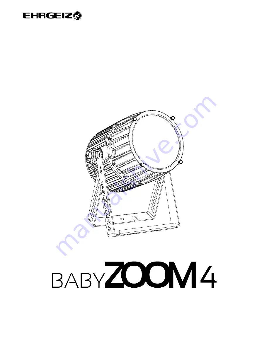 Ehrgeiz baby zoom 4 Скачать руководство пользователя страница 1