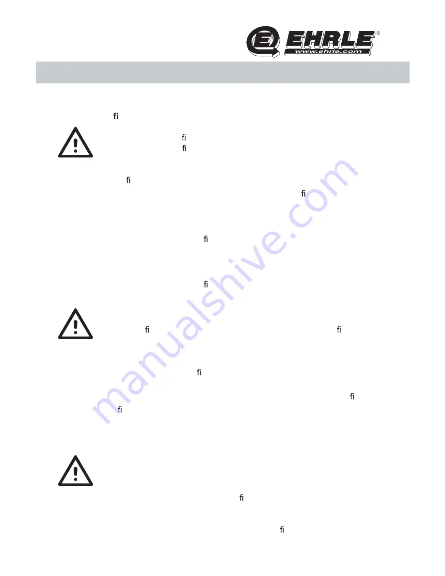 EHRLE HS 1040 Series Operating Instruction Download Page 43