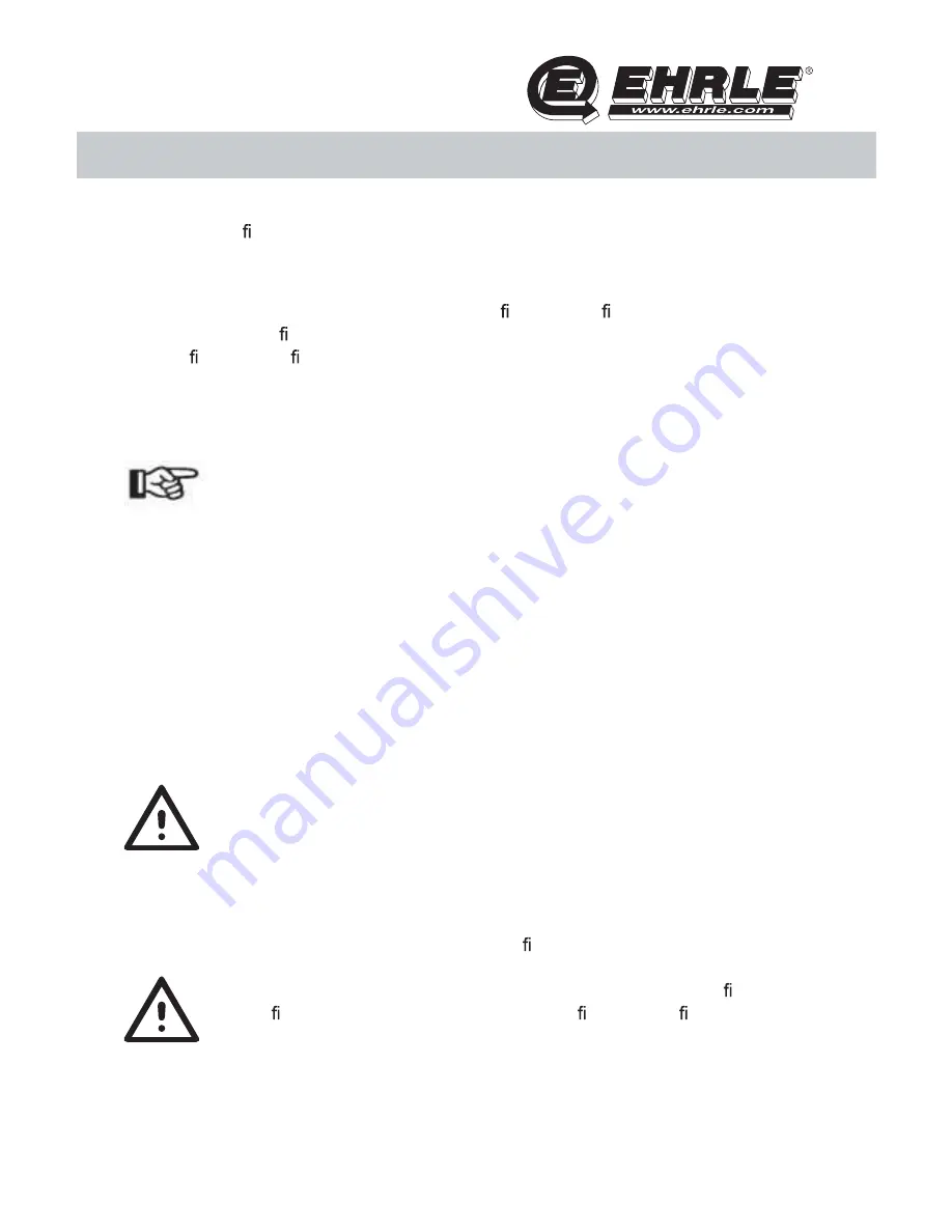 EHRLE HS 1040 Series Operating Instruction Download Page 49