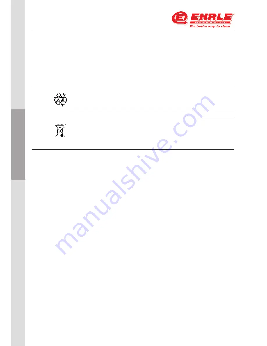 EHRLE HSC1140-INOX Gas Installation And Operating Instructions Manual Download Page 10