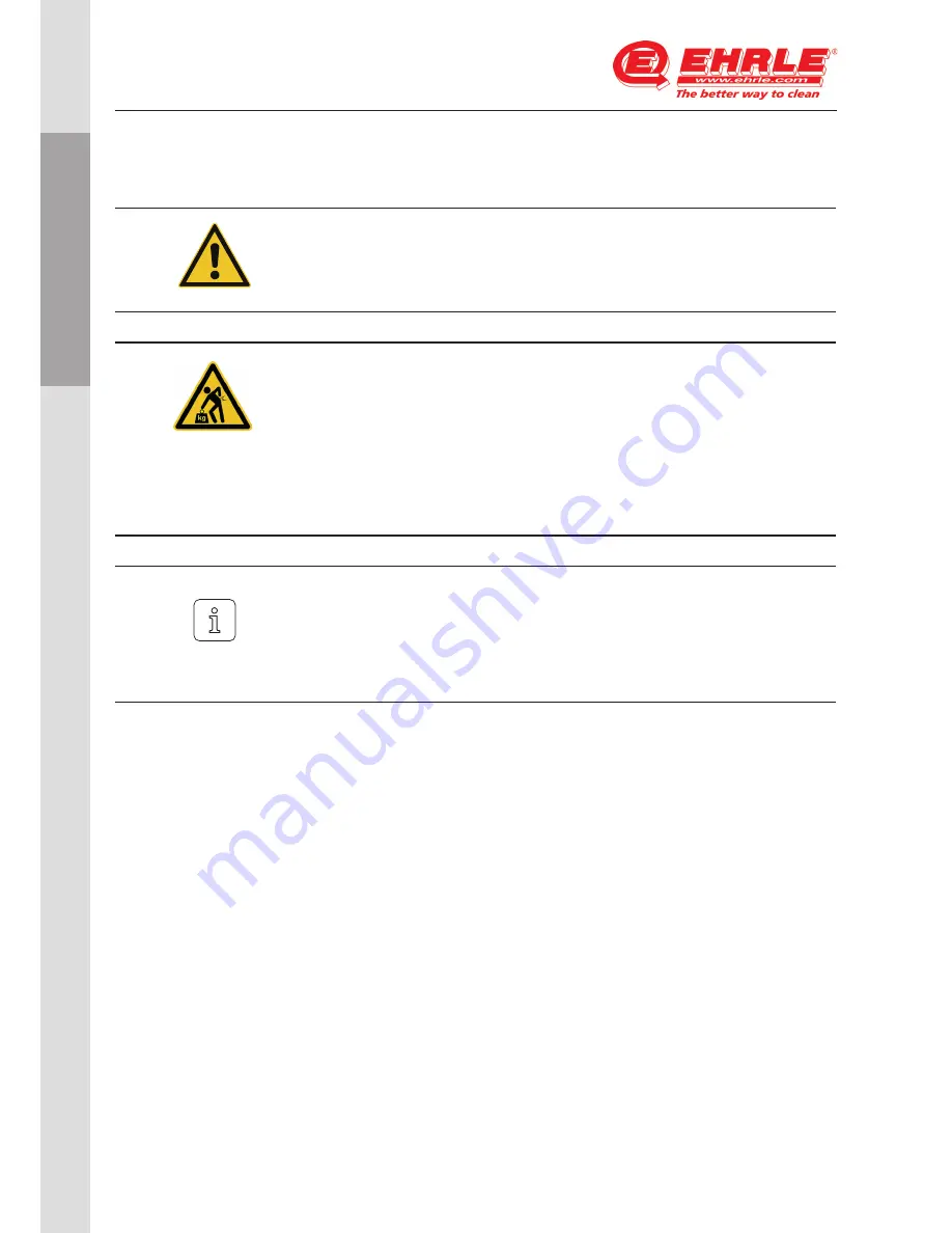 EHRLE HSC1140-INOX Gas Installation And Operating Instructions Manual Download Page 24