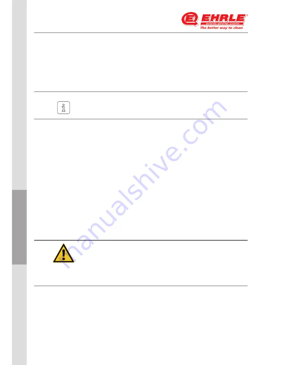 EHRLE HSC1140-INOX Gas Installation And Operating Instructions Manual Download Page 48