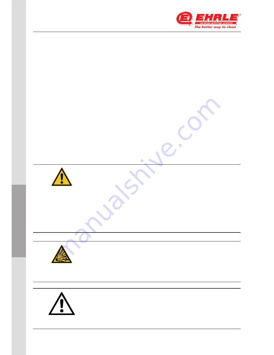 EHRLE HSC1140-INOX Gas Installation And Operating Instructions Manual Download Page 52